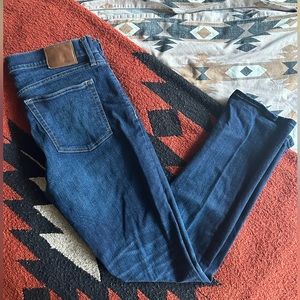 Men's Madewell Skinny Jeans 36X32 Dark Wash